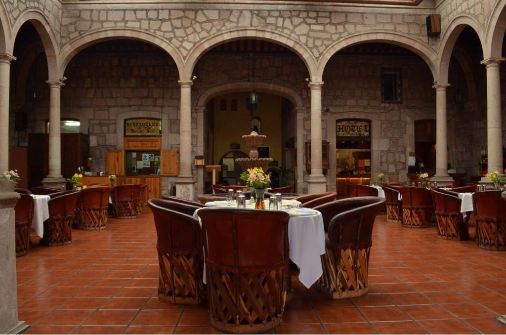 Sala del restaurante del hotel